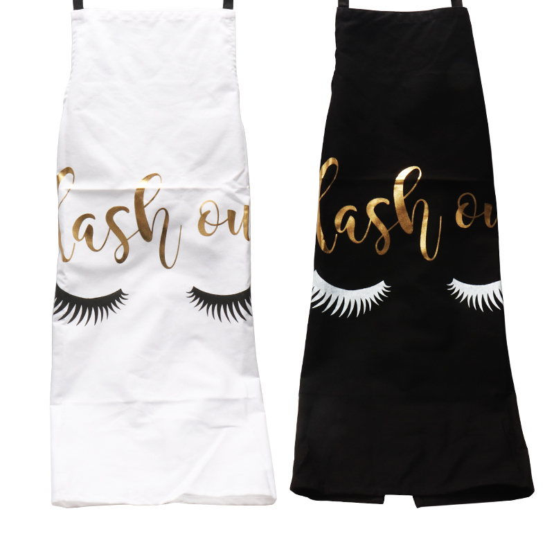 Women Kitchen Accessories - ผ้ากันเปื้อนขนตาผู้ใหญ่บ้านทําอาหารเบเกอรี่ทําความสะอาดผ้ากันเปื้อน Bibs ผู้หญิงครัว Eyelash Extension แต่งหน้าเครื่องมือ
