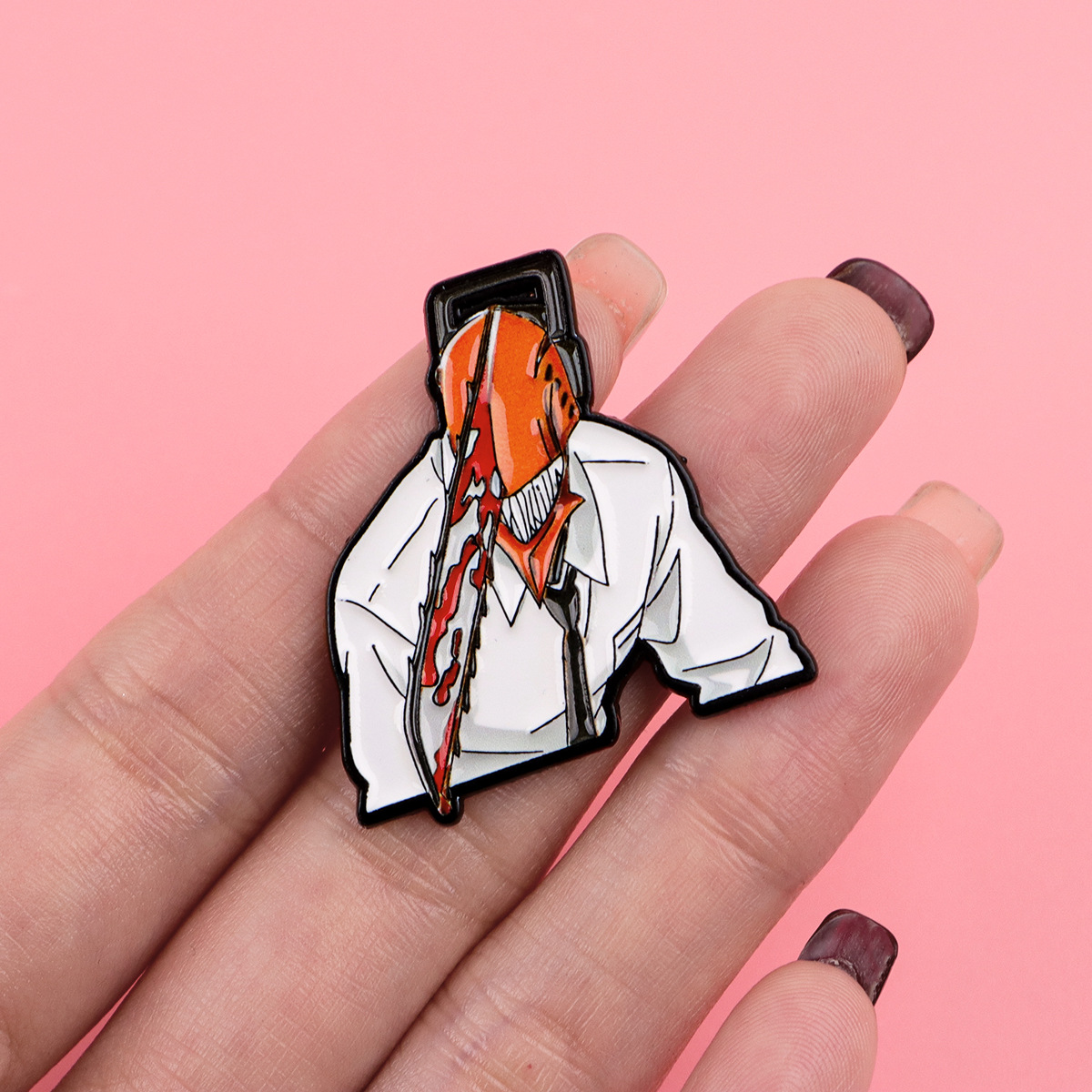 เข็มกลัดอนิเมะ Chainsaw Man เค - Women Accessories Sale บทวิจารณ์และราคา