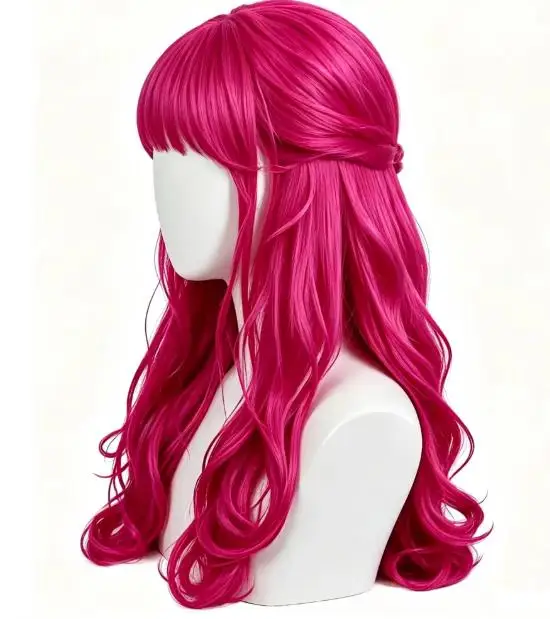 วิกผมสีแดงและสีน้ำเงินสำหรับคอ - Women'S Accessories Clothing บทวิจารณ์และราคา