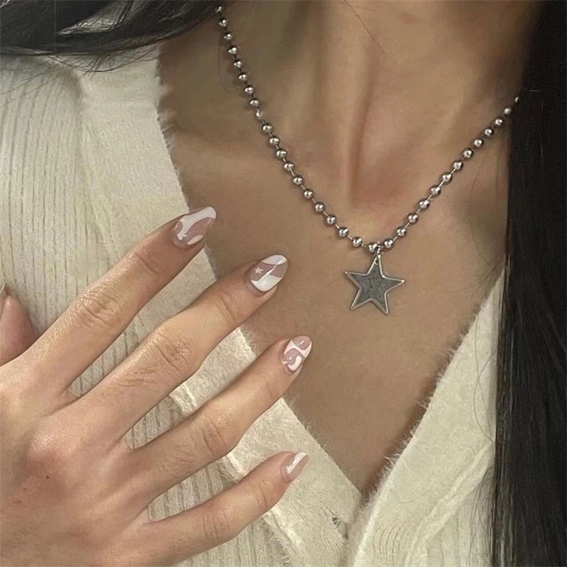 Kpop Cool Punk Vintage Star จี - Women'S Emo Accessories บทวิจารณ์และราคา